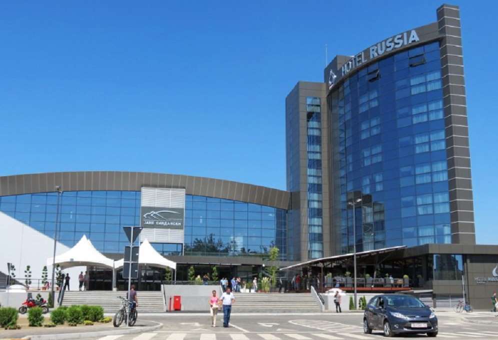 Hotel Russia Скоп'є Екстер'єр фото